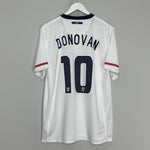 Shop 2010/11 USA DONOVAN #10 HOME SHIRT (L) NIKE, classic football shirts, vintage football shirts & retro soccer jerseys at Cult Kits