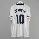 Shop 2010/11 USA DONOVAN #10 HOME SHIRT (L) NIKE, classic football shirts, vintage football shirts & retro soccer jerseys at Cult Kits
