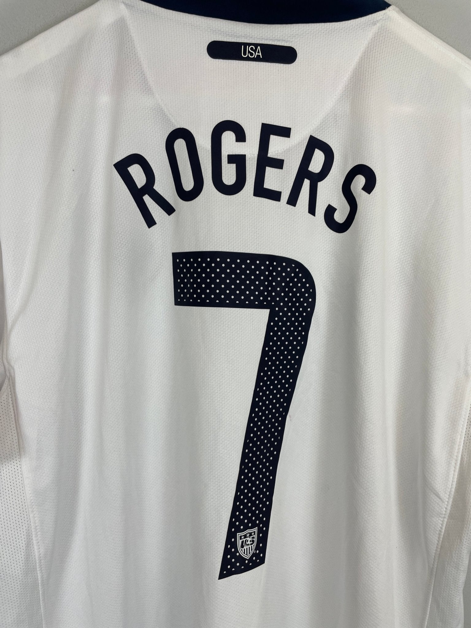 Shop 2010/11 USA ROGERS #7 HOME SHIRT (XL) NIKE, classic football shirts, vintage football shirts & retro soccer jerseys at Cult Kits
