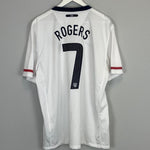 Shop 2010/11 USA ROGERS #7 HOME SHIRT (XL) NIKE, classic football shirts, vintage football shirts & retro soccer jerseys at Cult Kits