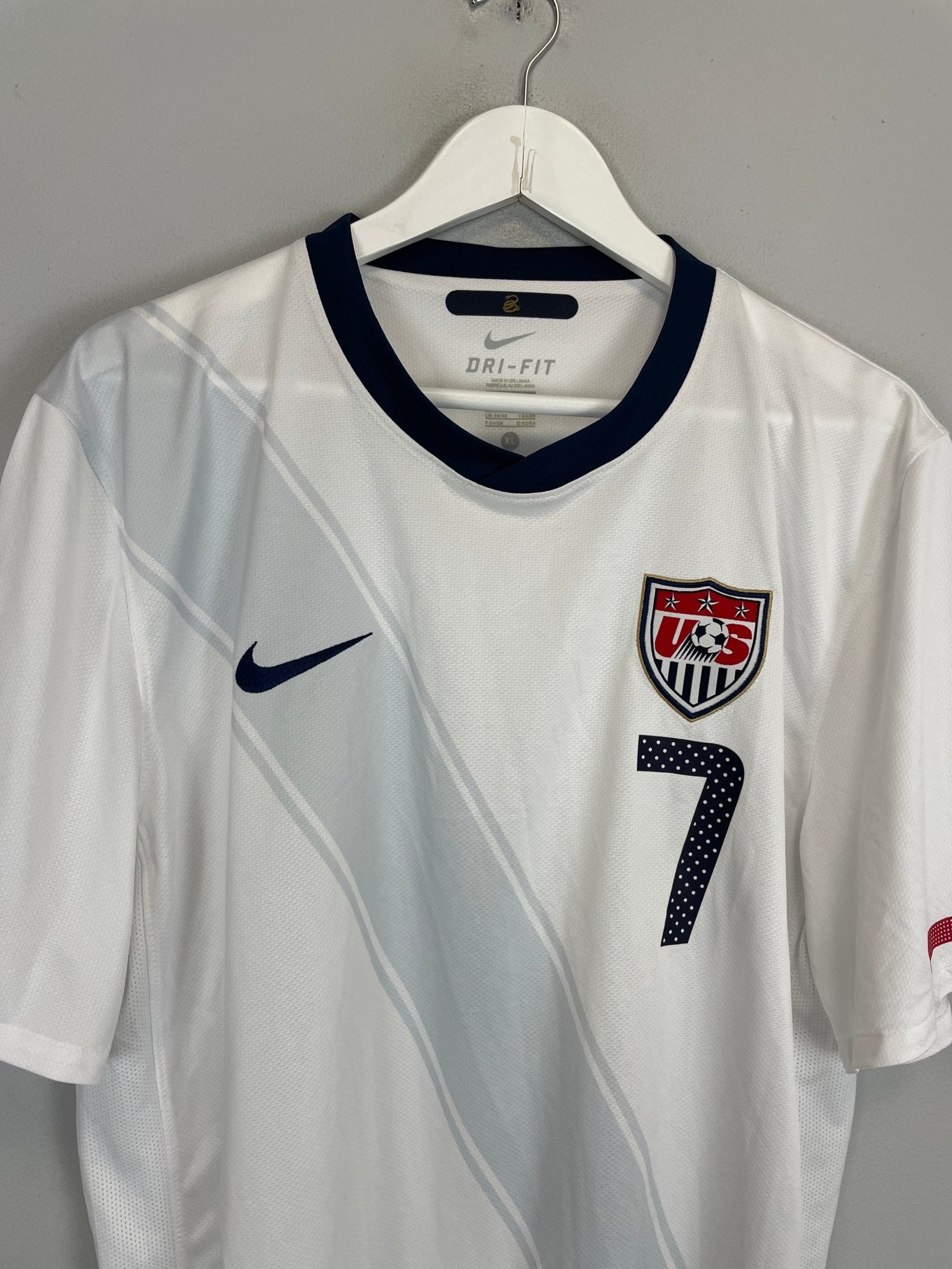 Shop 2010/11 USA ROGERS #7 HOME SHIRT (XL) NIKE, classic football shirts, vintage football shirts & retro soccer jerseys at Cult Kits