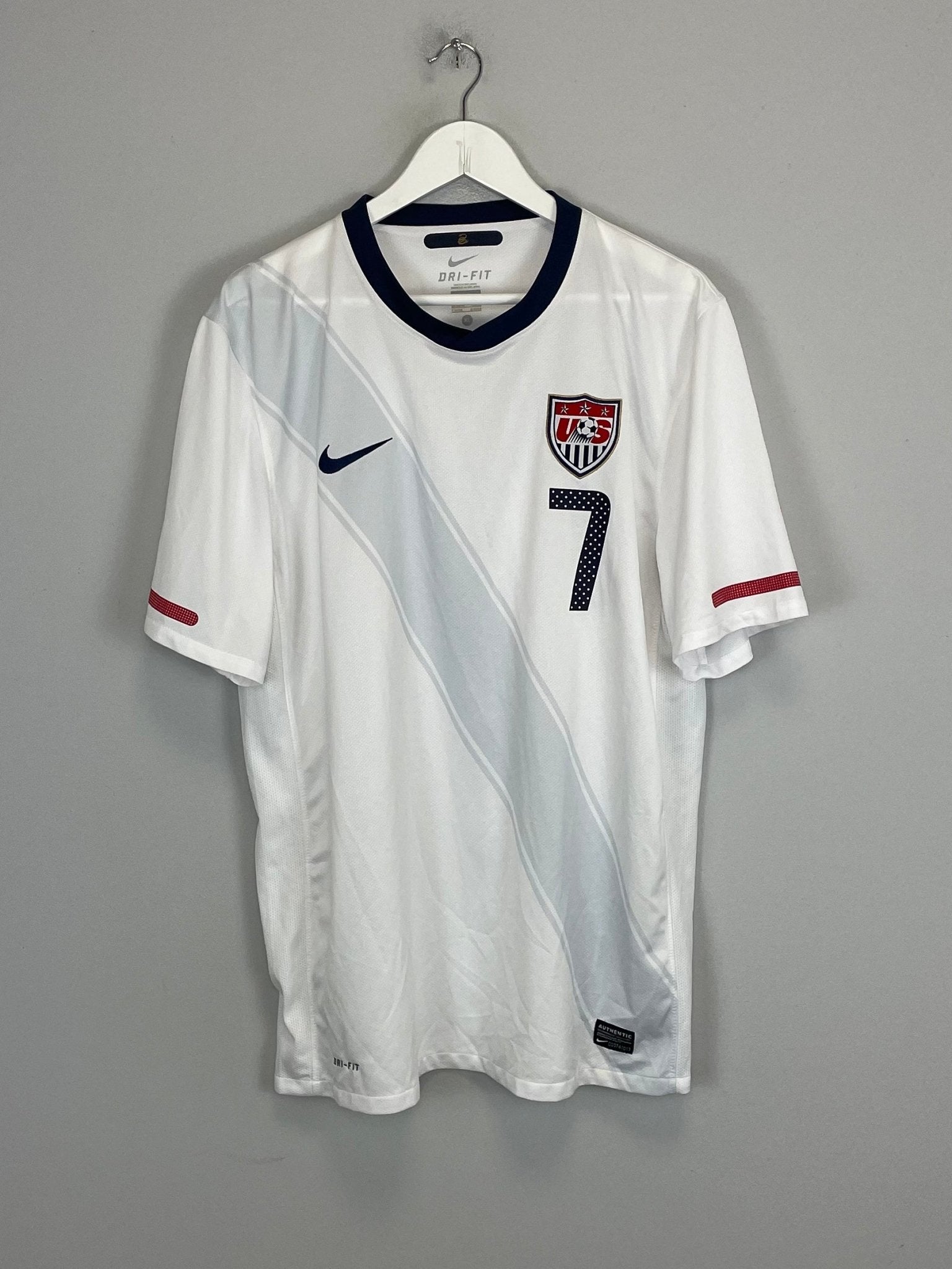 Shop 2010/11 USA ROGERS #7 HOME SHIRT (XL) NIKE, classic football shirts, vintage football shirts & retro soccer jerseys at Cult Kits
