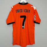 Shop 2010/11 VALENCIA DAVID VILLA #7 AWAY SHIRT (XL) KAPPA, classic football shirts, vintage football shirts & retro soccer jerseys at Cult Kits