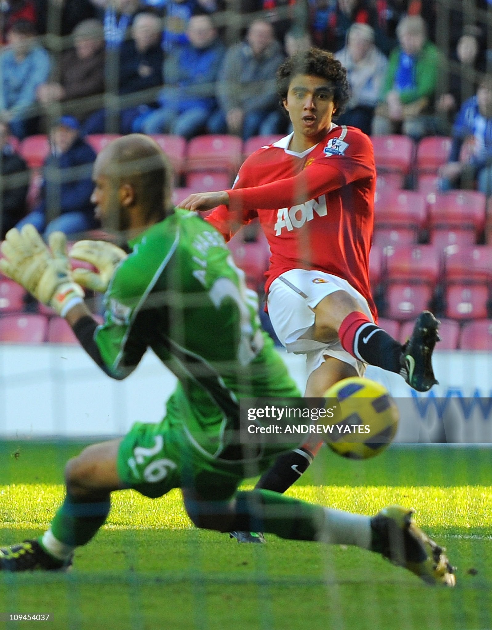 Buy 2010/11 WIGAN AL HABSI 26 *MATCH WORN VS MANCHESTER UNITED* GK SHIRT (XXL) MIFIT ~ Free worldwide shipping available ~ Authentic Vintage Football Shirts from Cult Kits