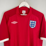 Shop 2010/12 ENGLAND AWAY SHIRT (M) UMBRO, classic football shirts, vintage football shirts & retro soccer jerseys at Cult Kits