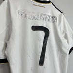 2010/12 GERMANY SCHWEINSTEIGER 7 HOME SHIRT (L) ADIDAS - Cult Kits - Large - Buy Vintage Football Shirts, Authentic Retro Football Shirts For Sale, Classic Football Shirts & Soccer Jersey