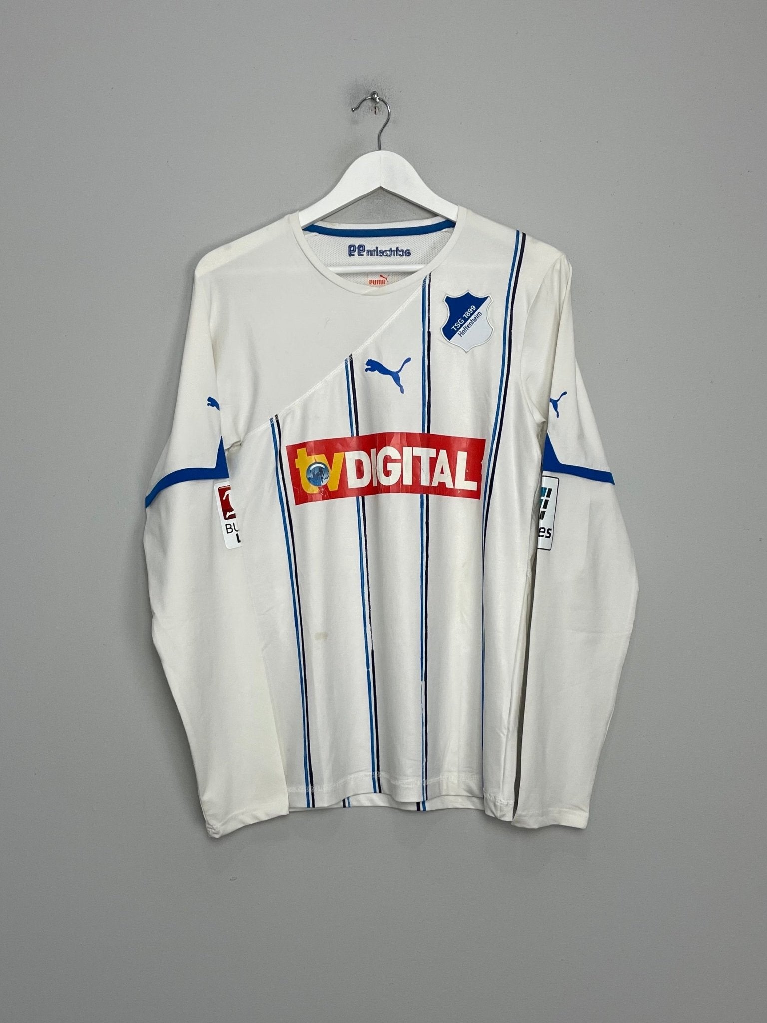 Shop 2010/12 HOFFENHEIM FIRMINO #22 *PLAYER ISSUE* L/S AWAY SHIRT (L) PUMA, classic football shirts, vintage football shirts & retro soccer jerseys at Cult Kits
