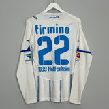 Shop 2010/12 HOFFENHEIM FIRMINO #22 *PLAYER ISSUE* L/S AWAY SHIRT (L) PUMA, classic football shirts, vintage football shirts & retro soccer jerseys at Cult Kits