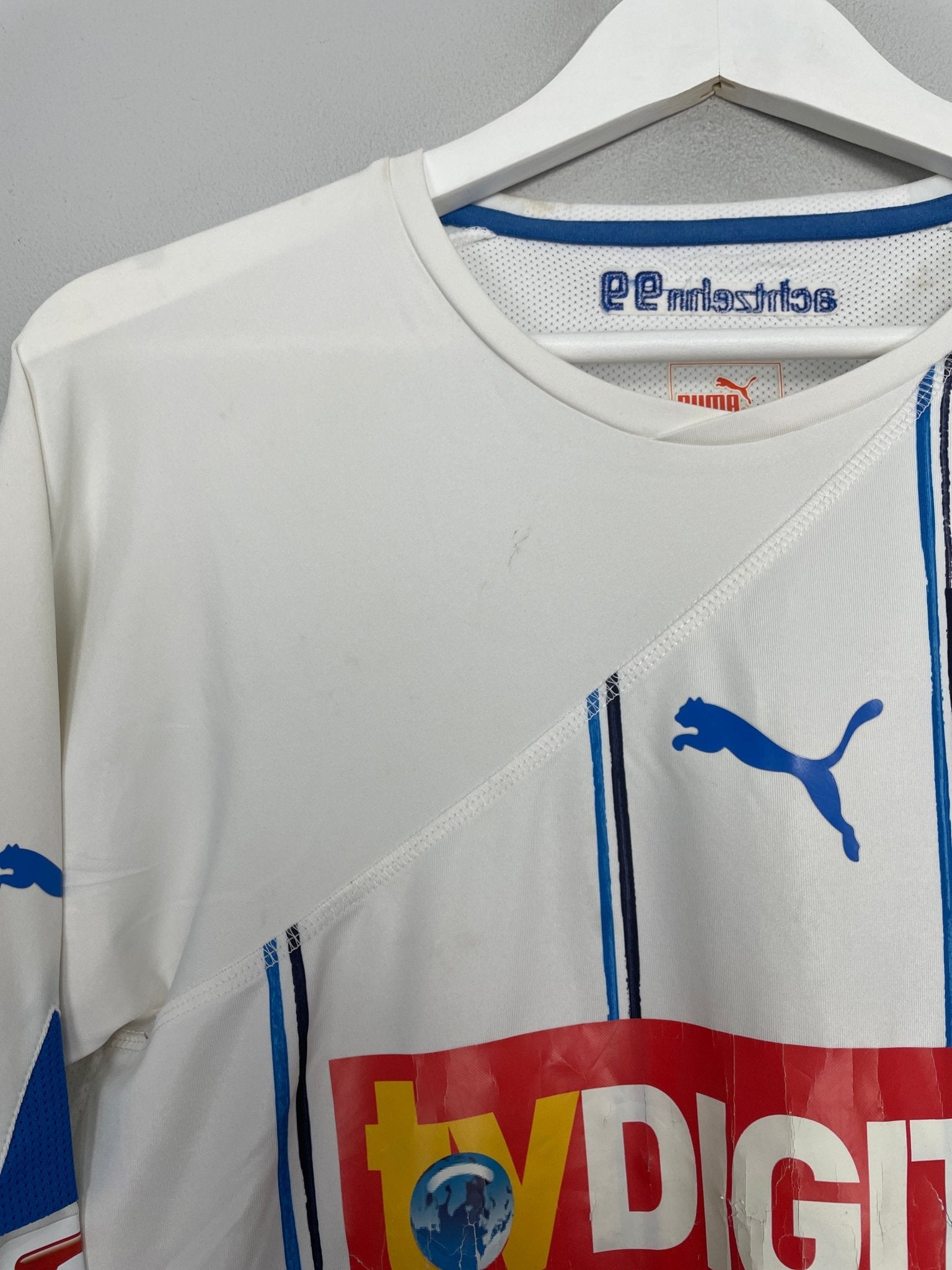 Shop 2010/12 HOFFENHEIM FIRMINO #22 *PLAYER ISSUE* L/S AWAY SHIRT (L) PUMA, classic football shirts, vintage football shirts & retro soccer jerseys at Cult Kits
