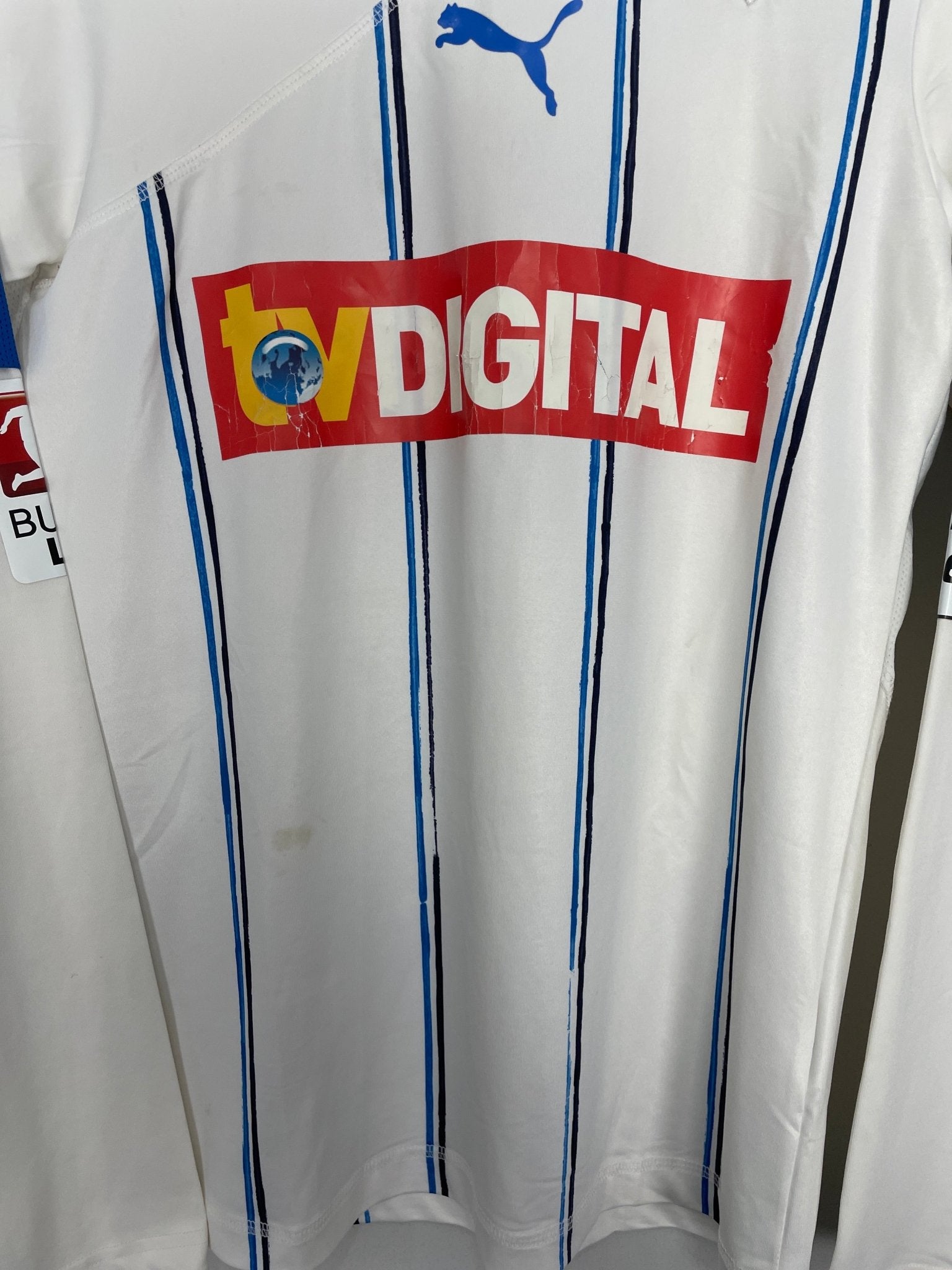 Shop 2010/12 HOFFENHEIM FIRMINO #22 *PLAYER ISSUE* L/S AWAY SHIRT (L) PUMA, classic football shirts, vintage football shirts & retro soccer jerseys at Cult Kits