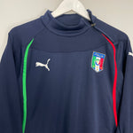 Shop 2010/12 ITALY DRILL TOP (S) PUMA, classic football shirts, vintage football shirts & retro soccer jerseys at Cult Kits