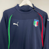Shop 2010/12 ITALY DRILL TOP (S) PUMA, classic football shirts, vintage football shirts & retro soccer jerseys at Cult Kits