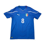 Buy 2010/12 Italy Gattuso 8 Home Shirt (M) Puma ~ Free worldwide shipping available ~ Authentic Vintage Football Shirts from Cult Kits