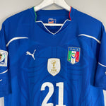 Shop 2010/12 ITALY PIRLO #21 HOME SHIRT (XL) PUMA, classic football shirts, vintage football shirts & retro soccer jerseys at Cult Kits