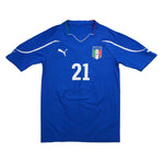Buy 2010/12 Italy Pirlo 21 Player Issue Home Shirt (M) Puma ~ Free worldwide shipping ~ Authentic Vintage Football Shirts from Cult Kits