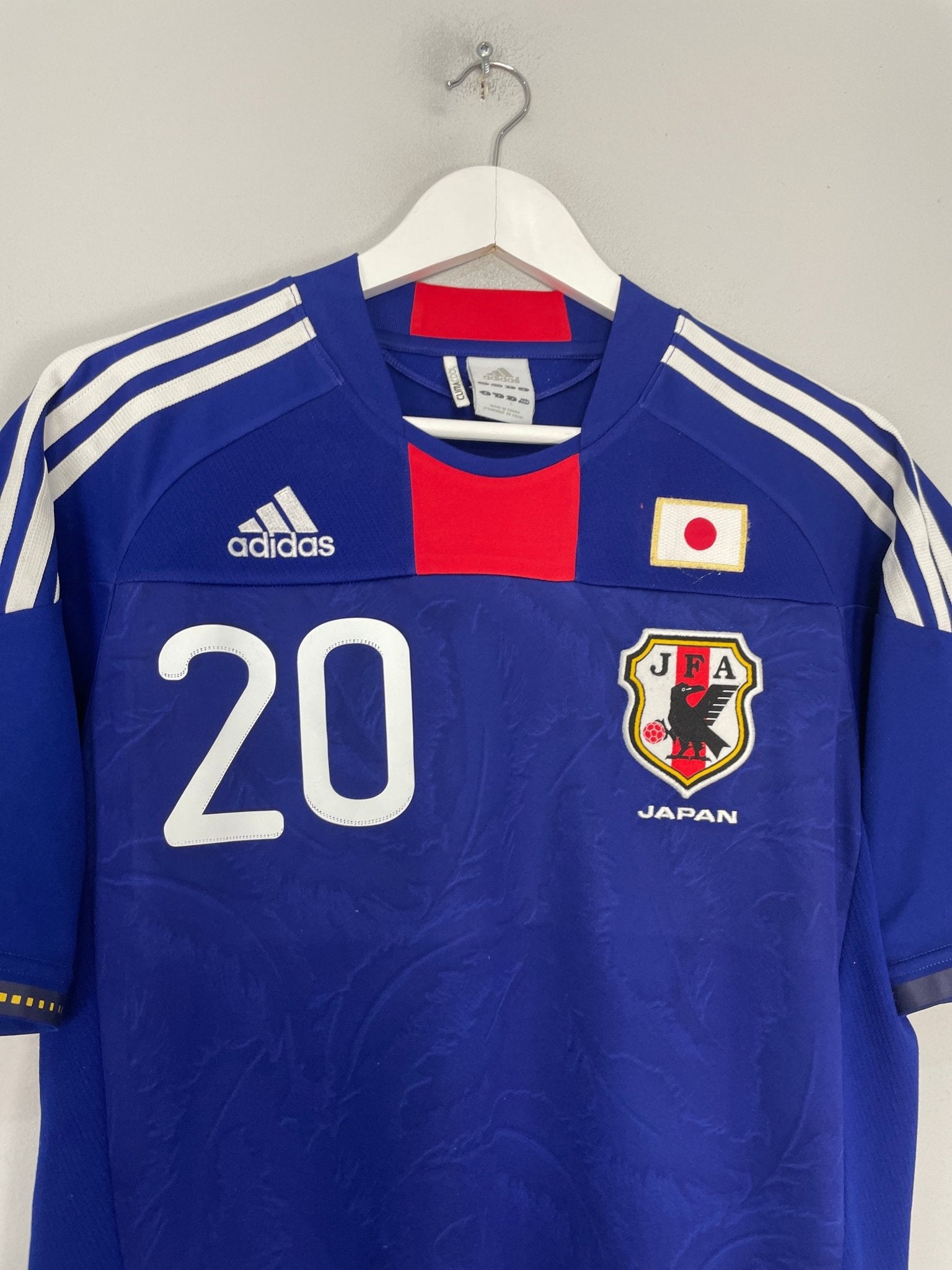 Shop 2010/12 JAPAN INAMOTO #20 HOME SHIRT (M) ADIDAS, classic football shirts, vintage football shirts & retro soccer jerseys at Cult Kits