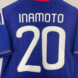 Shop 2010/12 JAPAN INAMOTO #20 HOME SHIRT (M) ADIDAS, classic football shirts, vintage football shirts & retro soccer jerseys at Cult Kits