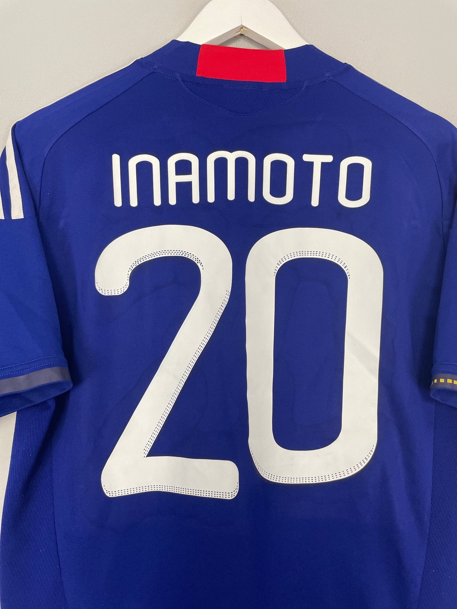 Shop 2010/12 JAPAN INAMOTO #20 HOME SHIRT (M) ADIDAS, classic football shirts, vintage football shirts & retro soccer jerseys at Cult Kits