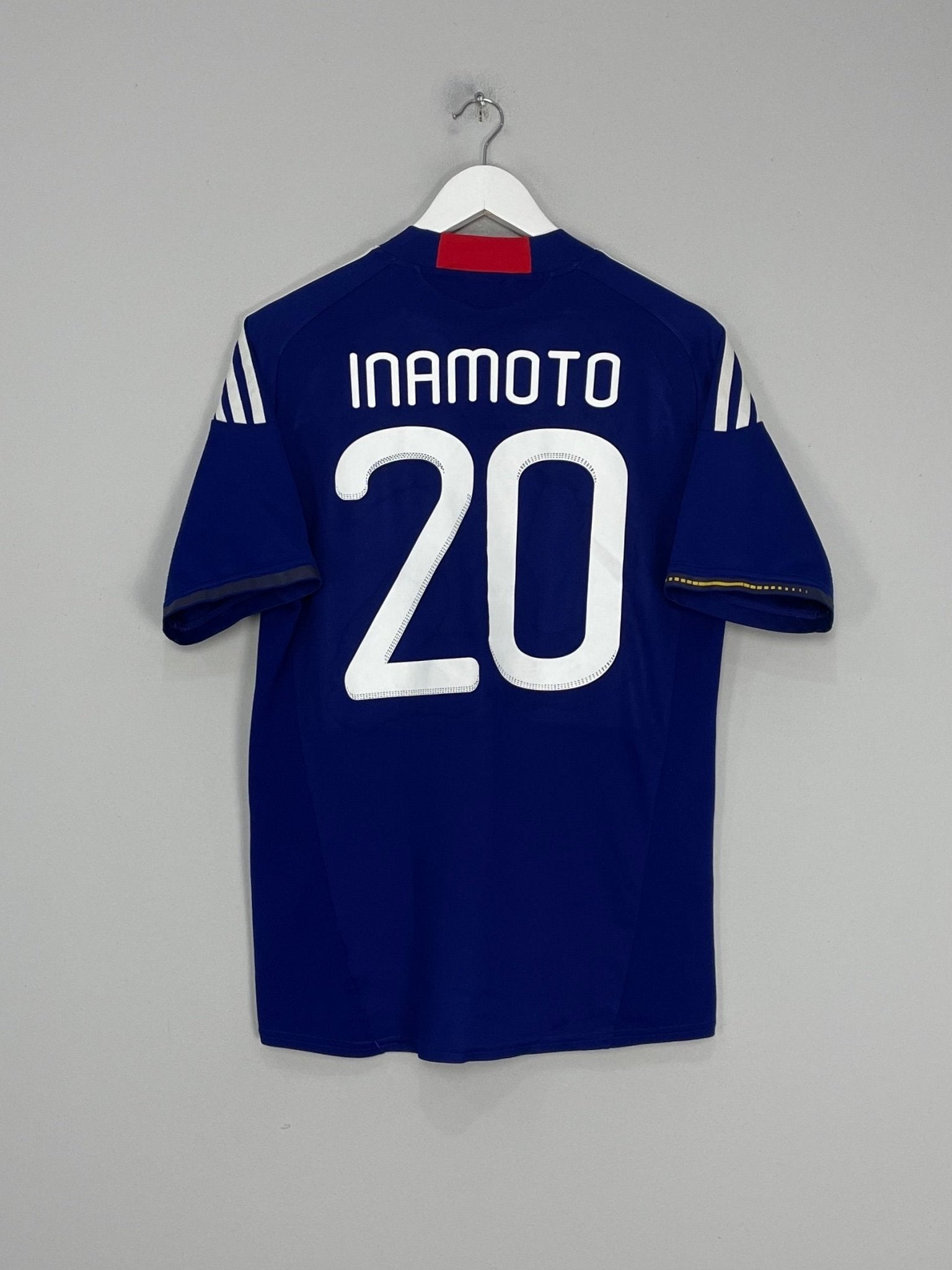 Shop 2010/12 JAPAN INAMOTO #20 HOME SHIRT (M) ADIDAS, classic football shirts, vintage football shirts & retro soccer jerseys at Cult Kits