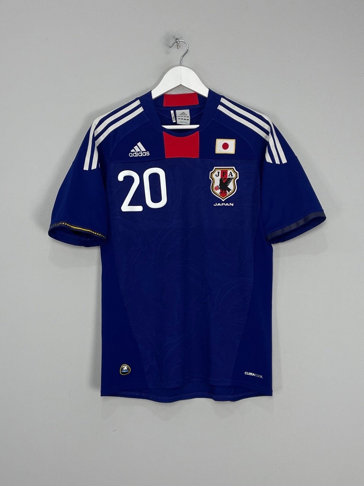 Shop 2010/12 JAPAN INAMOTO #20 HOME SHIRT (M) ADIDAS, classic football shirts, vintage football shirts & retro soccer jerseys at Cult Kits