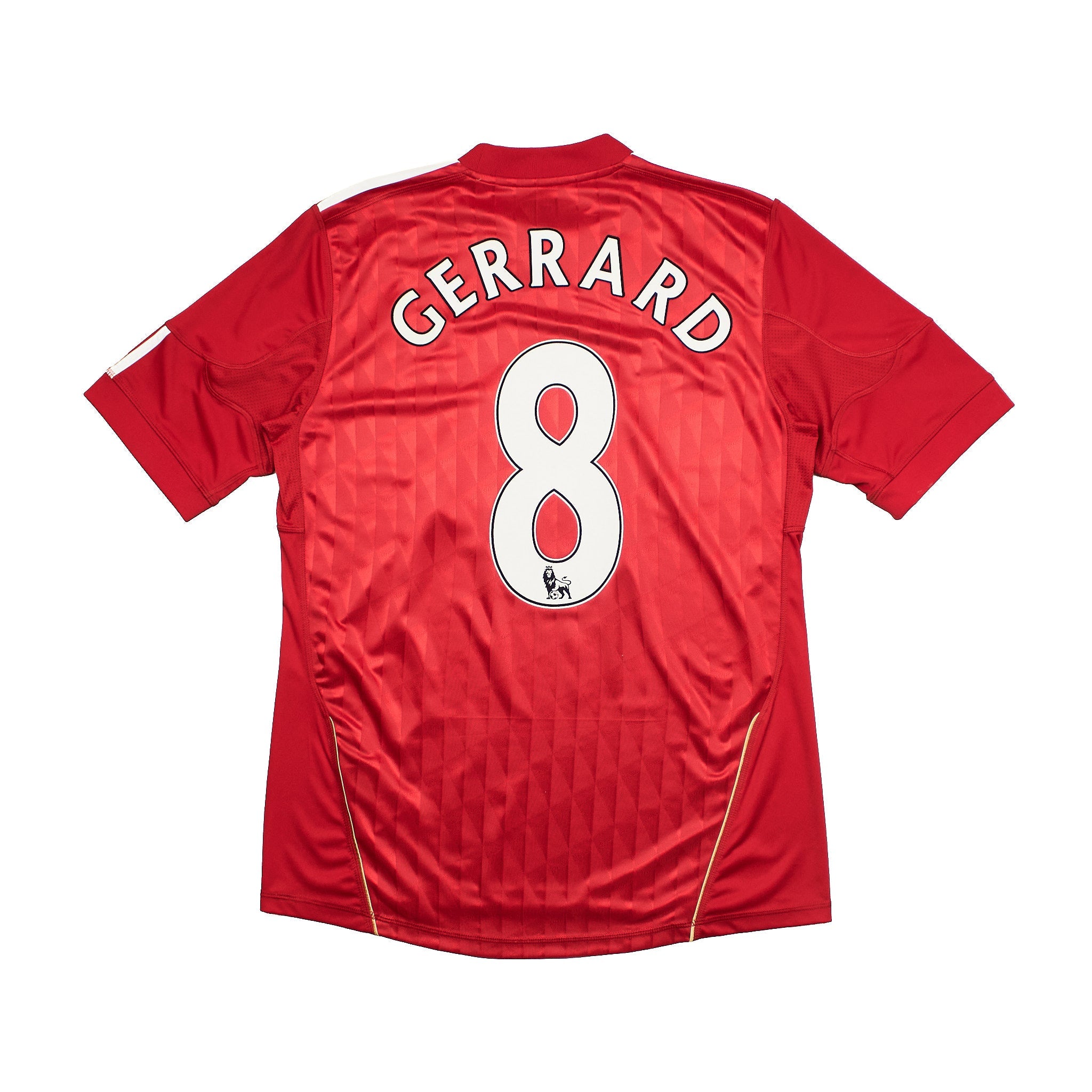 Buy 2010/12 Liverpool Gerrard 8 Home Shirt (M) Adidas ~ Free worldwide shipping ~ Authentic Vintage Football Shirts from Cult Kits