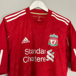 Shop 2010/12 LIVERPOOL GERRARD #8 HOME SHIRT (M) ADIDAS, classic football shirts, vintage football shirts & retro soccer jerseys at Cult Kits