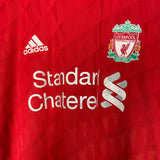 Shop 2010/12 LIVERPOOL GERRARD #8 HOME SHIRT (M) ADIDAS, classic football shirts, vintage football shirts & retro soccer jerseys at Cult Kits