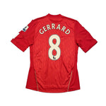 Buy 2010/12 Liverpool Gerrard 8 Home Shirt (S) Adidas ~ Free worldwide shipping ~ Authentic Vintage Football Shirts from Cult Kits