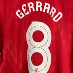 Shop 2010/12 LIVERPOOL GERRARD #8 HOME SHIRT (XL) ADIDAS, classic football shirts, vintage football shirts & retro soccer jerseys at Cult Kits