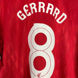 Shop 2010/12 LIVERPOOL GERRARD #8 HOME SHIRT (XL) ADIDAS, classic football shirts, vintage football shirts & retro soccer jerseys at Cult Kits