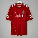 Shop 2010/12 LIVERPOOL GERRARD #8 HOME SHIRT (XL) ADIDAS, classic football shirts, vintage football shirts & retro soccer jerseys at Cult Kits