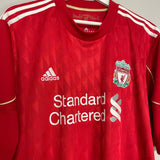 Shop 2010/12 LIVERPOOL GERRARD #8 HOME SHIRT (XL) ADIDAS, classic football shirts, vintage football shirts & retro soccer jerseys at Cult Kits