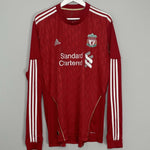 Shop 2010/12 LIVERPOOL SUAREZ #7 L/S HOME SHIRT (XL) ADIDAS, classic football shirts, vintage football shirts & retro soccer jerseys at Cult Kits