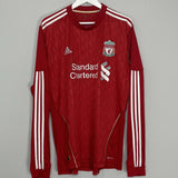 Shop 2010/12 LIVERPOOL SUAREZ #7 L/S HOME SHIRT (XL) ADIDAS, classic football shirts, vintage football shirts & retro soccer jerseys at Cult Kits