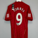 Shop 2010/12 LIVERPOOL TORRES #9 *BNWT* HOME SHIRT (S) ADIDAS, classic football shirts, vintage football shirts & retro soccer jerseys at Cult Kits