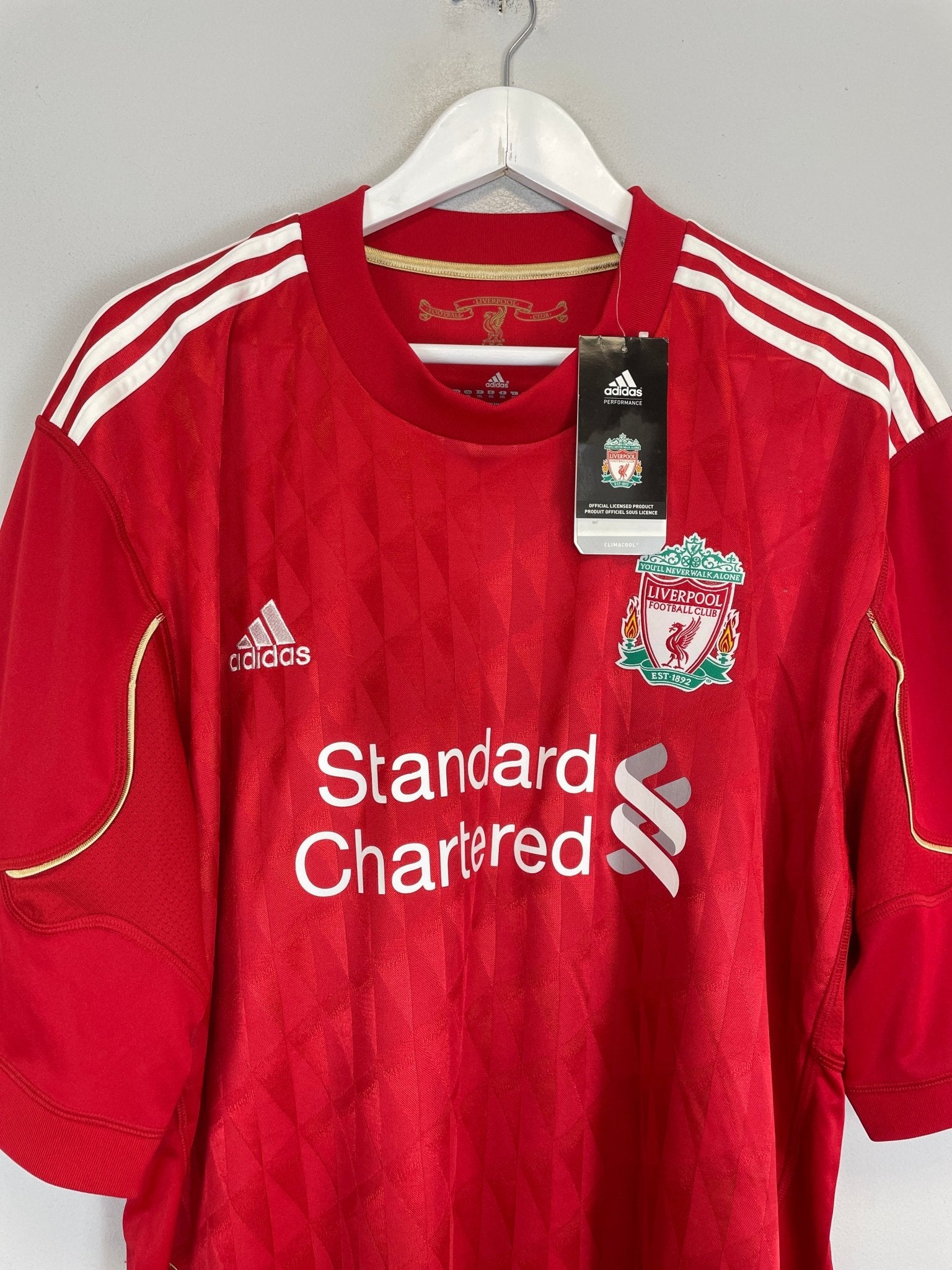 Shop 2010/12 LIVERPOOL TORRES #9 *BNWT* HOME SHIRT (XXL) ADIDAS, classic football shirts, vintage football shirts & retro soccer jerseys at Cult Kits