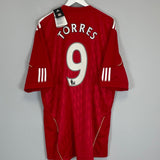 Shop 2010/12 LIVERPOOL TORRES #9 *BNWT* HOME SHIRT (XXL) ADIDAS, classic football shirts, vintage football shirts & retro soccer jerseys at Cult Kits