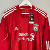 Shop 2010/12 LIVERPOOL TORRES #9 *BNWT* HOME SHIRT (XXL) ADIDAS, classic football shirts, vintage football shirts & retro soccer jerseys at Cult Kits