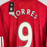 Shop 2010/12 LIVERPOOL TORRES #9 *BNWT* HOME SHIRT (XXL) ADIDAS, classic football shirts, vintage football shirts & retro soccer jerseys at Cult Kits