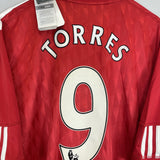 Shop 2010/12 LIVERPOOL TORRES #9 *BNWT* HOME SHIRT (XXL) ADIDAS, classic football shirts, vintage football shirts & retro soccer jerseys at Cult Kits