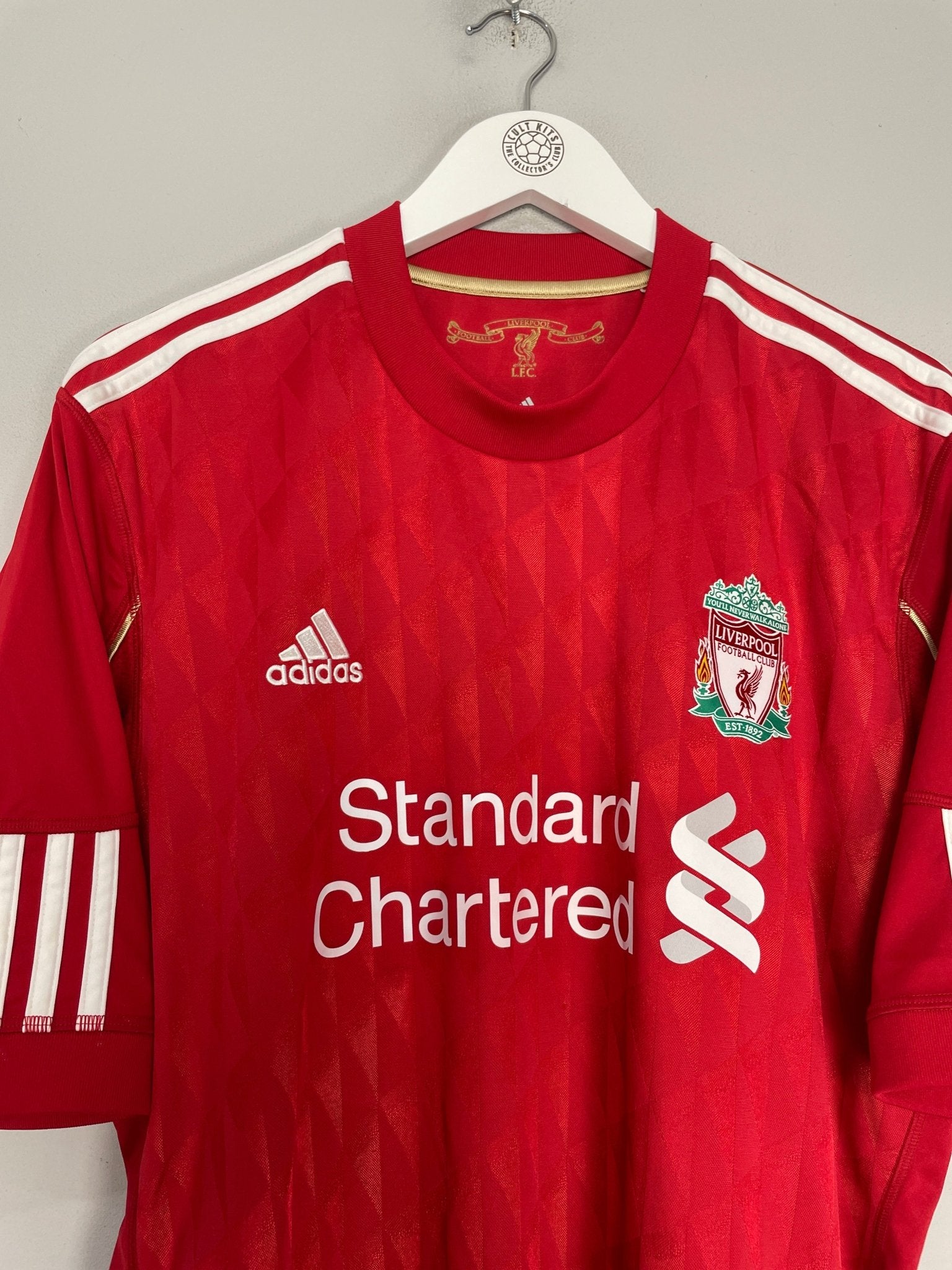 Shop 2010/12 LIVERPOOL TORRES #9 HOME SHIRT (L) ADIDAS, classic football shirts, vintage football shirts & retro soccer jerseys at Cult Kits