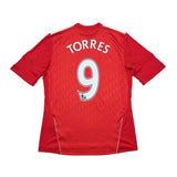 Buy 2010/12 LIVERPOOL TORRES 9 HOME SHIRT (L) ADIDAS ~ Free worldwide shipping available ~ Authentic Vintage Football Shirts from Cult Kits