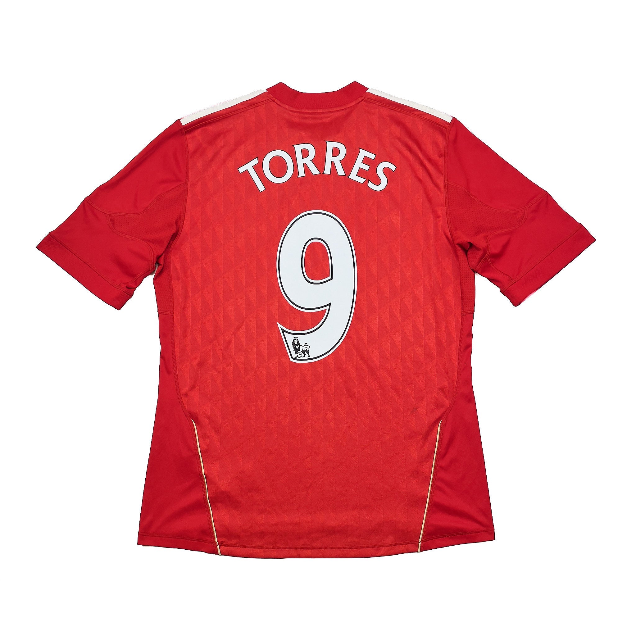 Buy 2010/12 LIVERPOOL TORRES 9 HOME SHIRT (L) ADIDAS ~ Free worldwide shipping available ~ Authentic Vintage Football Shirts from Cult Kits