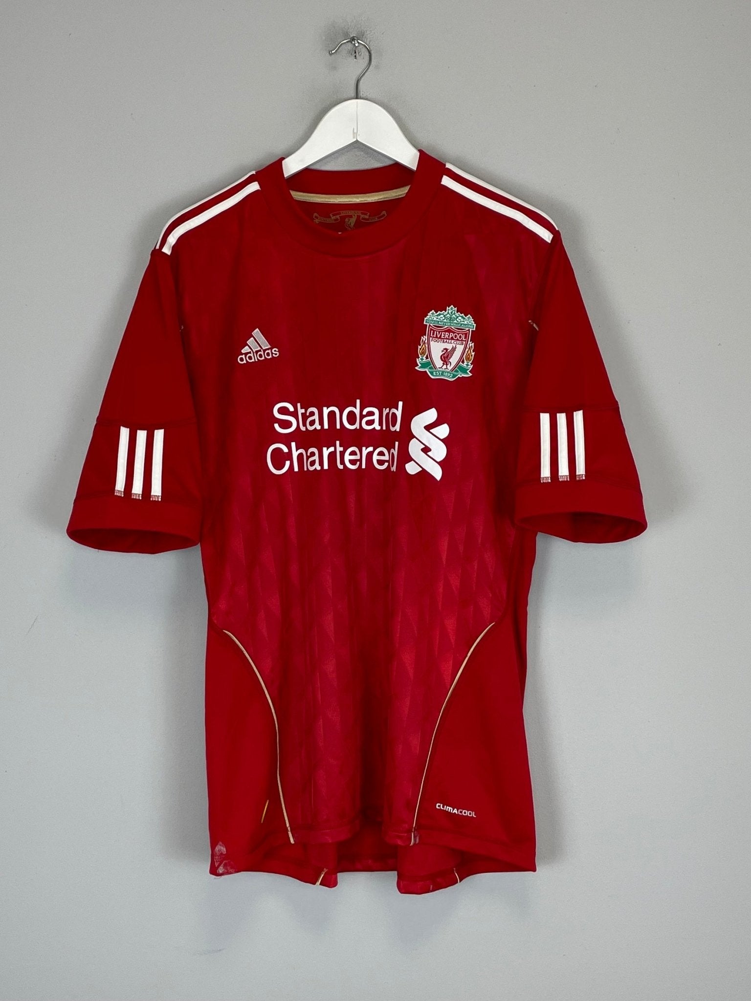 Shop 2010/12 LIVERPOOL TORRES #9 HOME SHIRT (L) ADIDAS, classic football shirts, vintage football shirts & retro soccer jerseys at Cult Kits