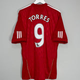 Shop 2010/12 LIVERPOOL TORRES #9 HOME SHIRT (L) ADIDAS, classic football shirts, vintage football shirts & retro soccer jerseys at Cult Kits