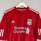 Shop 2010/12 LIVERPOOL TORRES #9 HOME SHIRT (L) ADIDAS, classic football shirts, vintage football shirts & retro soccer jerseys at Cult Kits