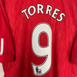 Shop 2010/12 LIVERPOOL TORRES #9 HOME SHIRT (L) ADIDAS, classic football shirts, vintage football shirts & retro soccer jerseys at Cult Kits