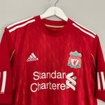 Shop 2010/12 LIVERPOOL TORRES #9 HOME SHIRT (M) ADIDAS, classic football shirts, vintage football shirts & retro soccer jerseys at Cult Kits