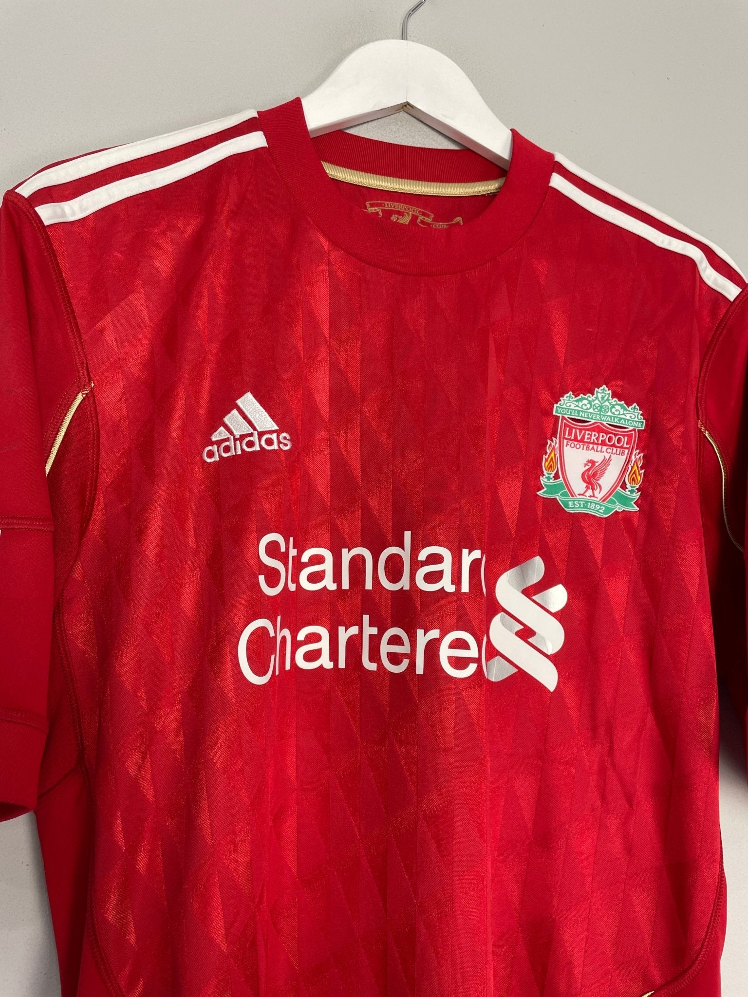 Shop 2010/12 LIVERPOOL TORRES #9 HOME SHIRT (M) ADIDAS, classic football shirts, vintage football shirts & retro soccer jerseys at Cult Kits
