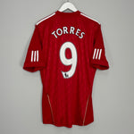 Shop 2010/12 LIVERPOOL TORRES #9 HOME SHIRT (M) ADIDAS, classic football shirts, vintage football shirts & retro soccer jerseys at Cult Kits